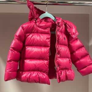 Ralph Lauren Water-Repellent Down Peplum Jacket - 24mo NWT